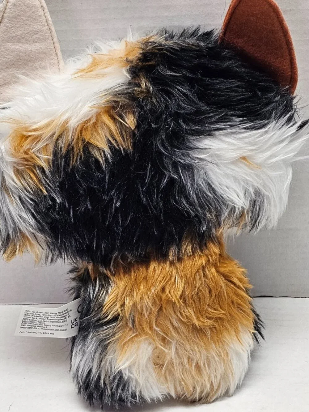 Brown Black White Zuru Fuggler Butt Ugly Monster Pets Plush Teeth Rare GrafWu